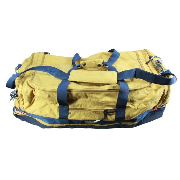 L.L. Bean Other - LL Bean Mountain Classic Cordura Duffle Antique Gold Navy Size Large